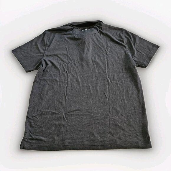 Eddie Bauer Travex Polo Shirt Men XL Brown Active SS Buttons Golf Outdoor Casual - Picture 15 of 15